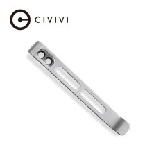 Кліпса кишенькова сталева Civivi без гвинтів CA-06B-V1