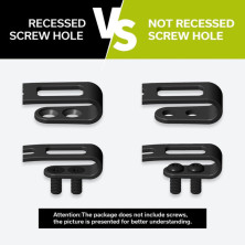 Кліпса кишенькова сталева чорна Civivi без гвинтів