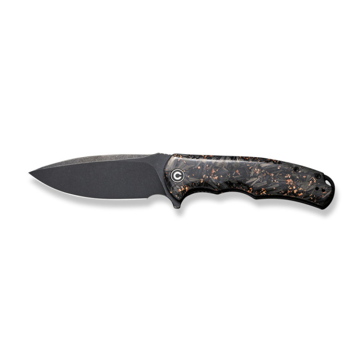 Ніж складаний Civivi Praxis Shredded Carbon Fiber C803I