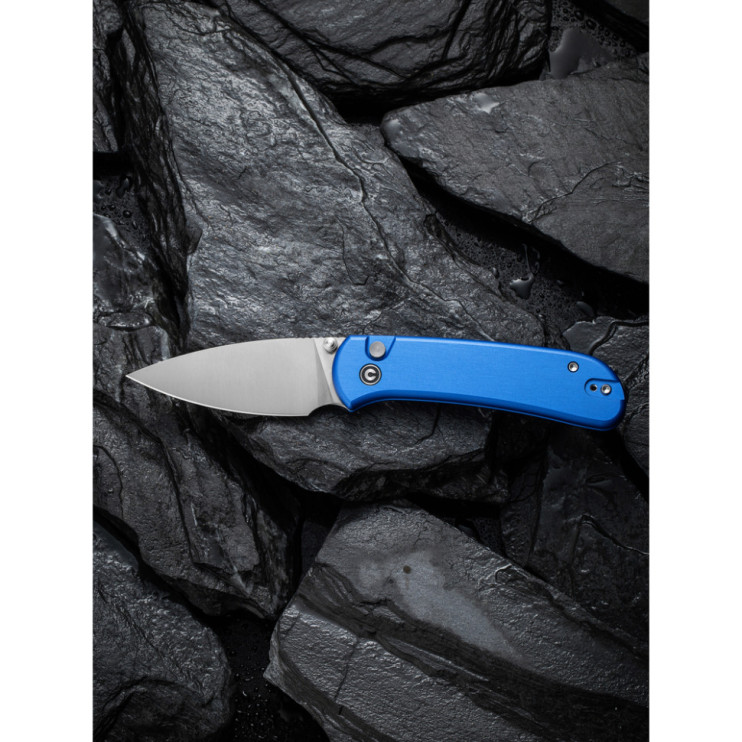 Ніж складаний Civivi Qubit Bright Blue Aluminum C22030E-3