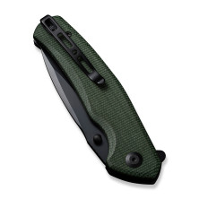 Ніж складаний туристичний Sencut Slashkin, (8.8 см) D2 / Micarta зелений