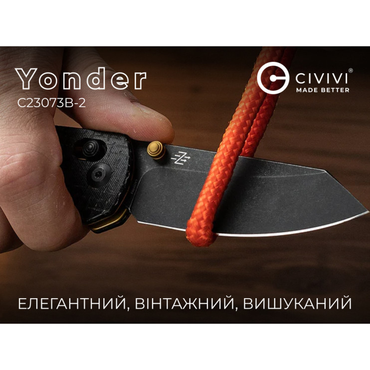 Нож складной Civivi Yonder C23073B-2  