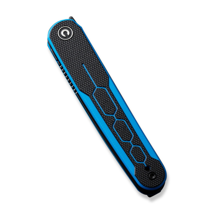 Нож складной Civivi KwaiQ Milled Blue/Black C23015-3  