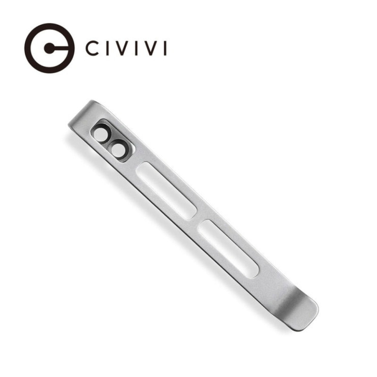 Клипса карманная стальная Civivi без винтов CA-06B-V1  