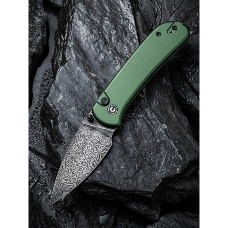 Нож складной Civivi Qubit Green Aluminum C22030E-DS1  