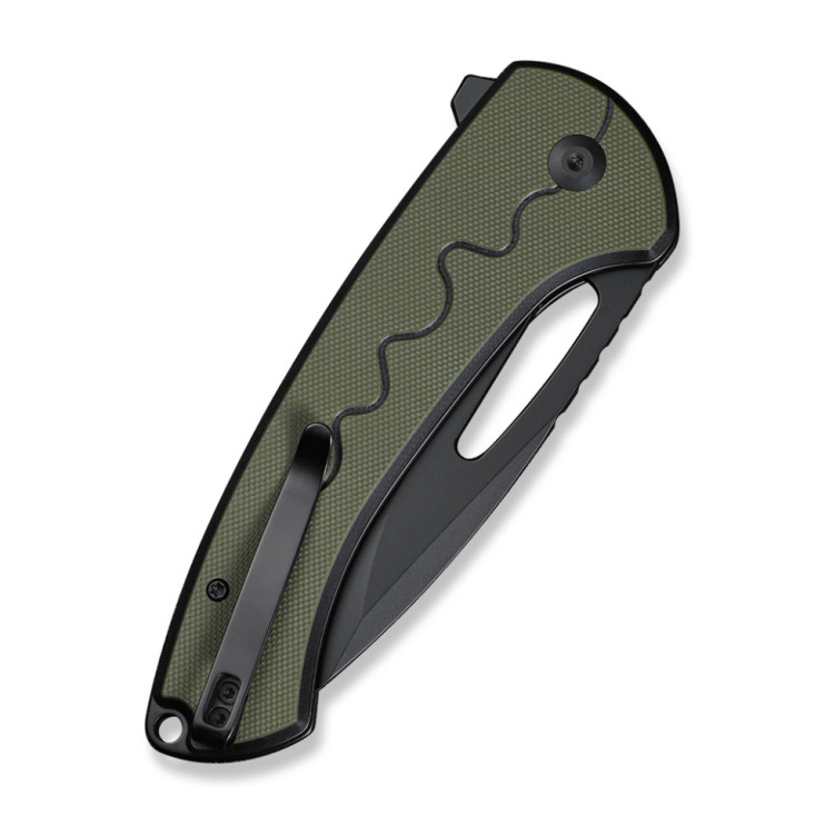 Нож складной Sencut Squiggy Black/Green S24082A-2  
