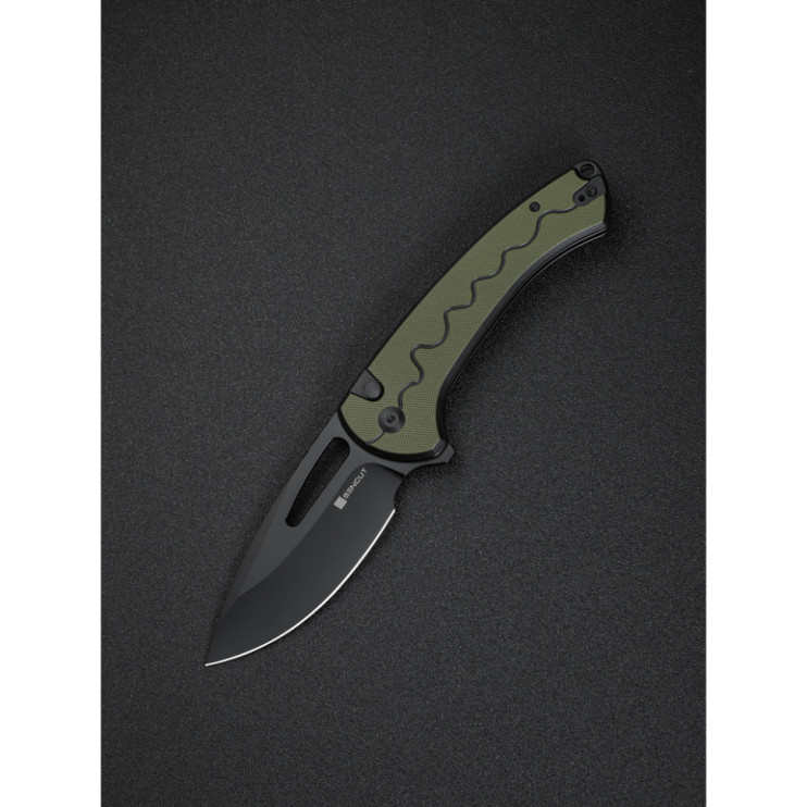 Нож складной Sencut Squiggy Black/Green S24082A-2  