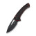 Нож складной Sencut Squiggy Burgundy/Black S24082A-3  