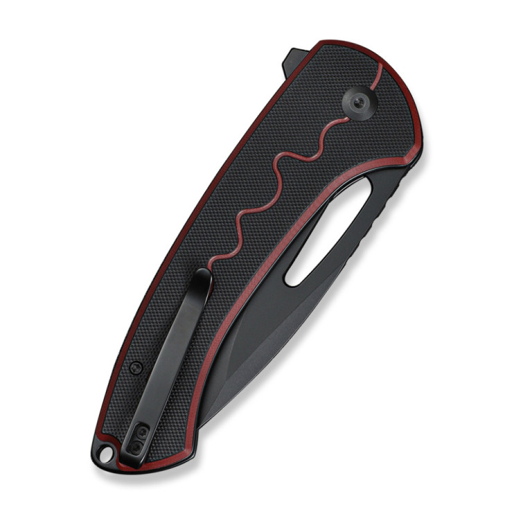Нож складной Sencut Squiggy Burgundy/Black S24082A-3  
