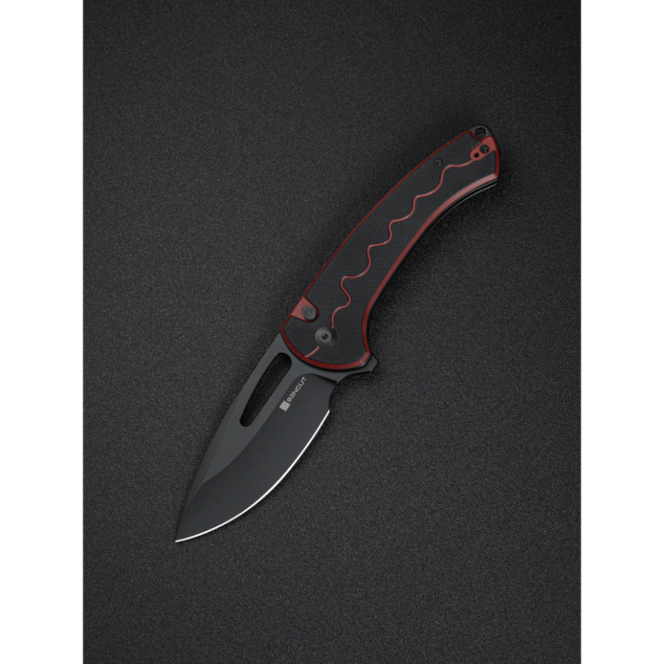 Нож складной Sencut Squiggy Burgundy/Black S24082A-3  