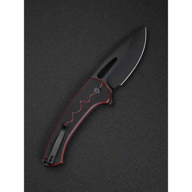 Нож складной Sencut Squiggy Burgundy/Black S24082A-3  