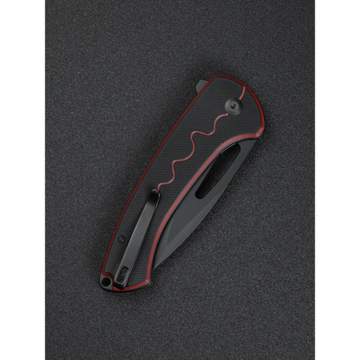 Нож складной Sencut Squiggy Burgundy/Black S24082A-3  