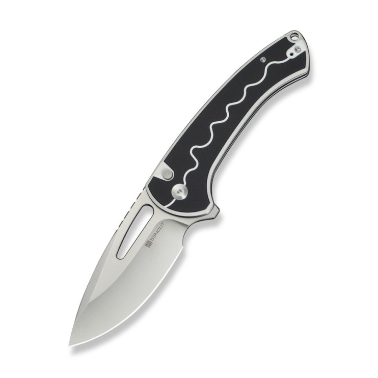 Нож складной Sencut Squiggy White/Black S24082A-1  