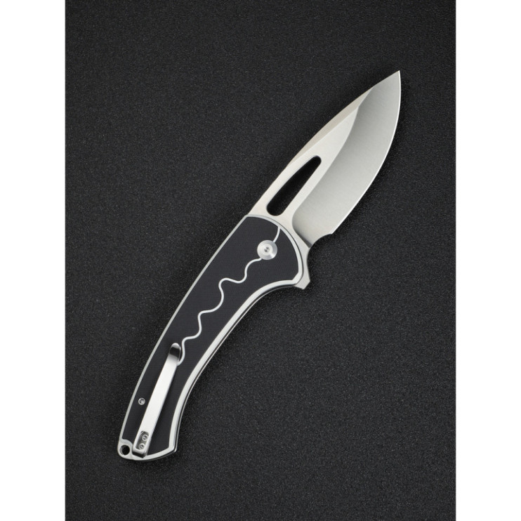 Нож складной Sencut Squiggy White/Black S24082A-1  