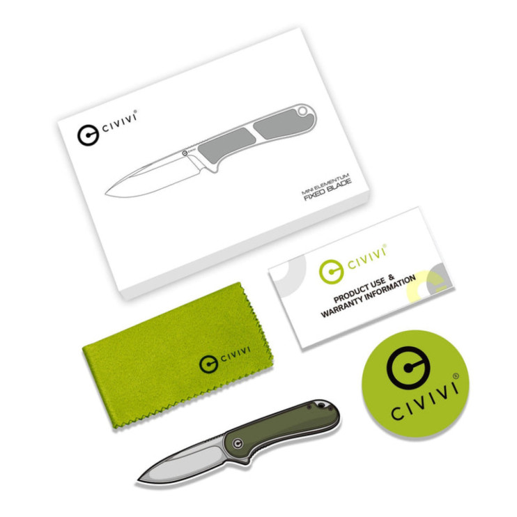 Нож Civivi Mini Elementum Fixed Blade C23010-1  